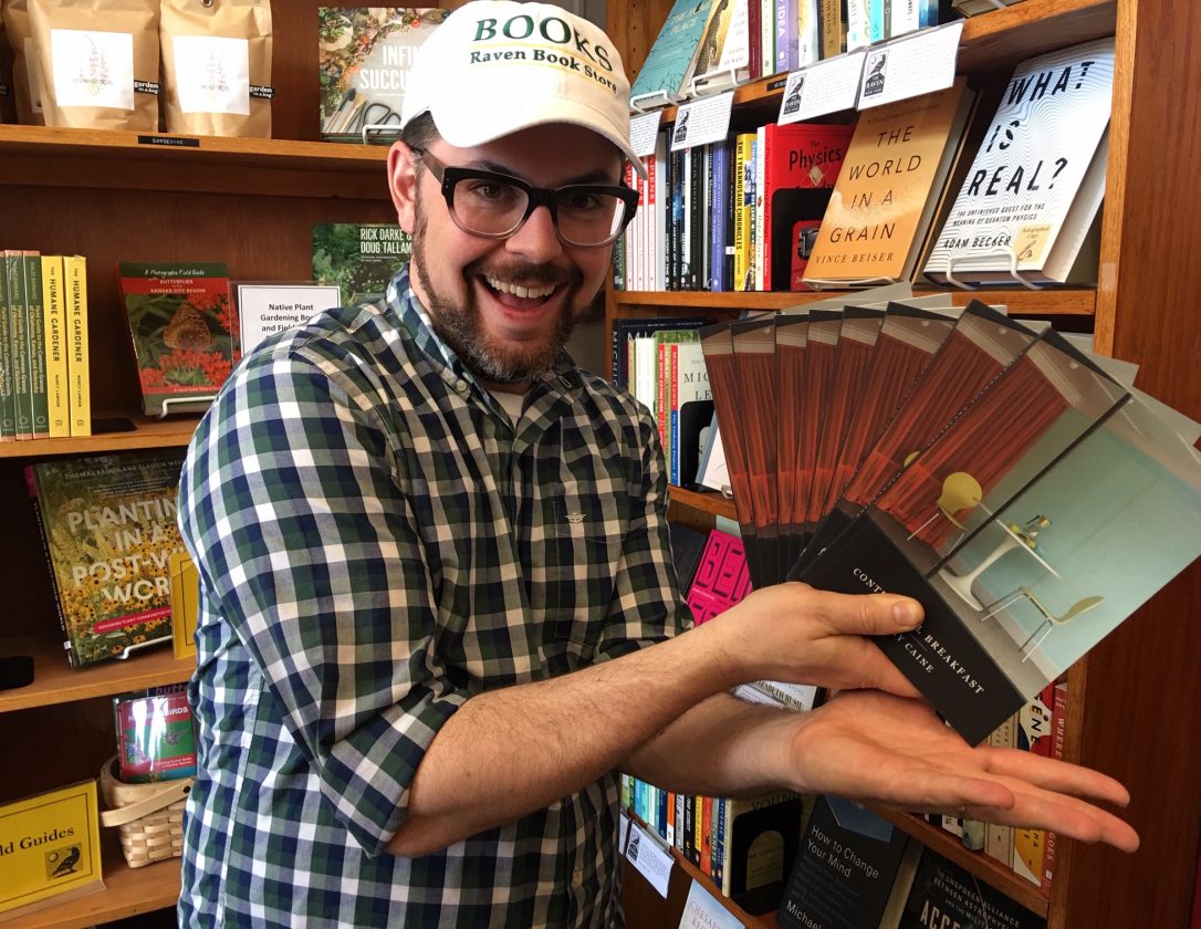 Stocking shelves extra sweet for Lawrence bookstore owner releasing